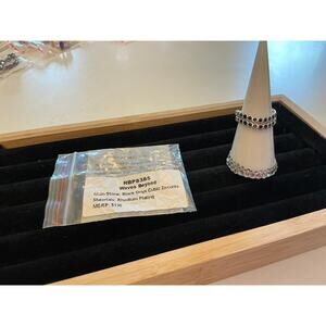 Bomb Party Ring Set Size 6 "Waves Beyond"